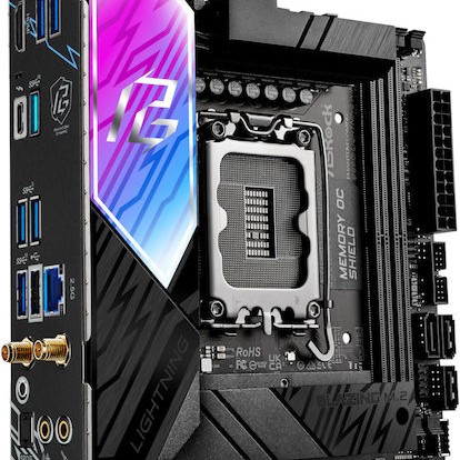 ASRock B860I Lightning WiFi Motherboard Mini ITX με Intel 1851 Socket 90-MXBRZ0-A0UAYZ