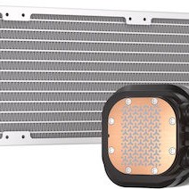 Corsair Nautilus 360 RS Υδρόψυξη Επεξεργαστή Τριπλού Ανεμιστήρα 120mm για Socket AM4/AM5/1700 με ARGB Φωτισμό Λευκή