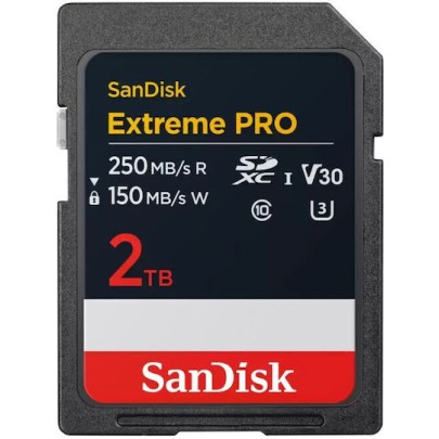 Sandisk Extreme Pro SDXC 2TB Class 10