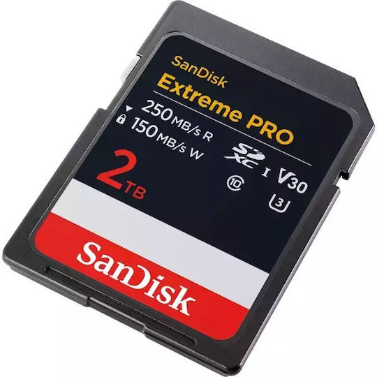 Sandisk Extreme Pro SDXC 2TB Class 10