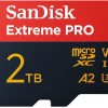 Sandisk Extreme PRO microSDXC 2TB Class 10 UHS-I με αντάπτορα