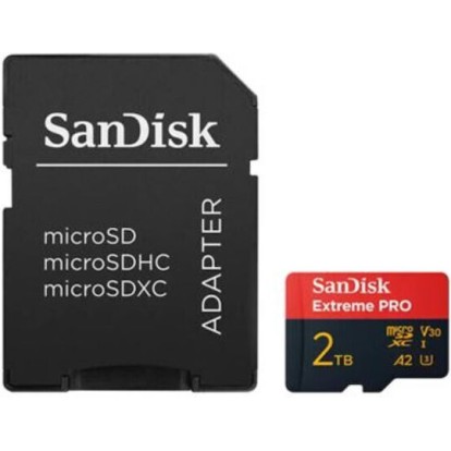 Sandisk Extreme PRO microSDXC 2TB Class 10 UHS-I με αντάπτορα