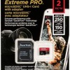 Sandisk Extreme PRO microSDXC 2TB Class 10 UHS-I με αντάπτορα