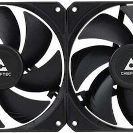 Chieftec Iceberg 240 Dark Υδρόψυξη Επεξεργαστή Διπλού Ανεμιστήρα 120mm για Socket AM4/AM5/1700/1200/115x