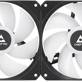Chieftec Iceberg 24 Υδρόψυξη Επεξεργαστή Διπλού Ανεμιστήρα 120mm για Socket AM4/AM5/1700/1200/115x με RGB Φωτισμό