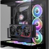 Thermaltake CTE E550 TG Gaming Midi Tower Κουτί Υπολογιστή με Πλαϊνό Παράθυρο Gravel Sand