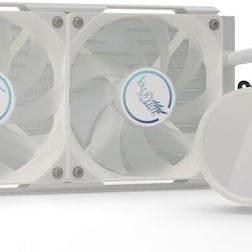 Valkyrie A240 Υδρόψυξη Επεξεργαστή Διπλού Ανεμιστήρα 120mm για Socket AM4/AM5/1700 με ARGB Φωτισμό Λευκή