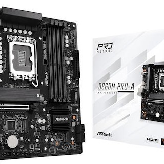 ASRock B860M Pro-A Motherboard Micro ATX με Intel 1851 Socket 90-MXBRR0-A0UAYZ