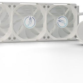 Valkyrie A360 Υδρόψυξη Επεξεργαστή Τριπλού Ανεμιστήρα 120mm για Socket AM4/AM5/1700/115x με RGB Φωτισμό Λευκή