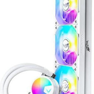 Valkyrie A360 Υδρόψυξη Επεξεργαστή Τριπλού Ανεμιστήρα 120mm για Socket AM4/AM5/1700/115x με RGB Φωτισμό Λευκή