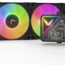 Valkyrie V240 Lite Υδρόψυξη Επεξεργαστή Διπλού Ανεμιστήρα 120mm για Socket AM4/AM5/1700/1200/115x με RGB Φωτισμό