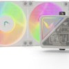 Valkyrie V240 Lite Υδρόψυξη Επεξεργαστή Διπλού Ανεμιστήρα 120mm για Socket AM4/AM5/1700/1200/115x με Λευκό Φωτισμό Λευκή