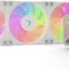 Valkyrie V360 Lite Υδρόψυξη Επεξεργαστή Τριπλού Ανεμιστήρα για Socket AM4/AM5/1700/1200/115x με RGB Φωτισμό Λευκή
