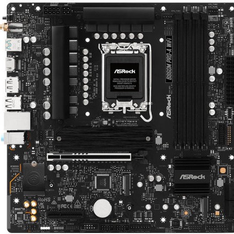 ASRock B860M Pro-A WiFi Motherboard Micro ATX με Intel 1851 Socket 90-MXBRS-A0UAYZ