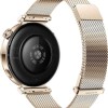 Huawei Watch GT 5 41mm Αδιάβροχο με Παλμογράφο (Gold Milanese Strap)