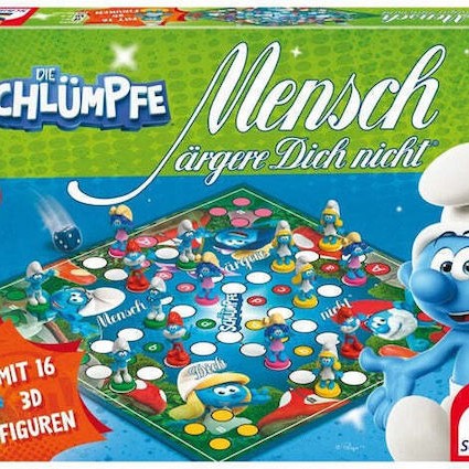 Επιτραπέζιο Παιχνίδι Mensch ärgere Dich nicht - Die Schlümpfe για 2-6 Παίκτες 6+ Ετών (GER) Schmidt Spiele