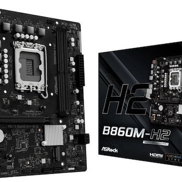 ASRock B860M-H2 Motherboard Micro ATX με Intel 1851 Socket