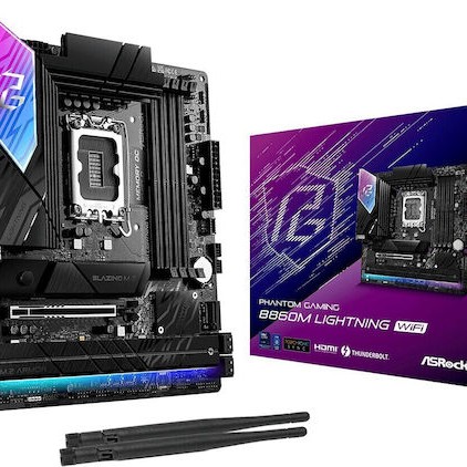 ASRock B860M-H2 Motherboard Micro ATX με Intel 1851 Socket