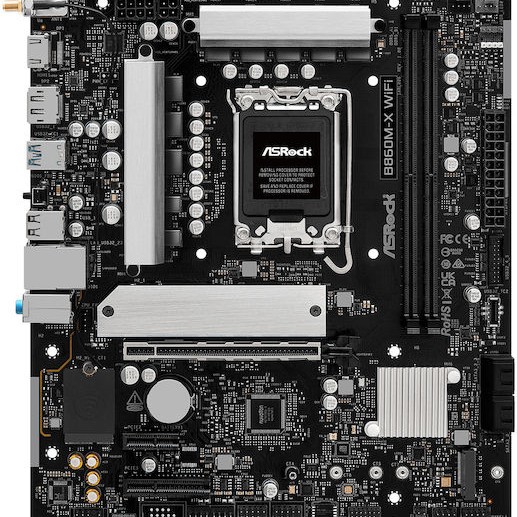 ASRock B860M-X WiFi Motherboard Micro ATX με Intel 1851 Socket 90-MXBRY0-A0UAYZ