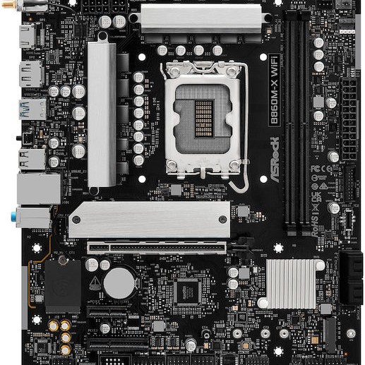 ASRock B860M-X WiFi Motherboard Micro ATX με Intel 1851 Socket 90-MXBRY0-A0UAYZ