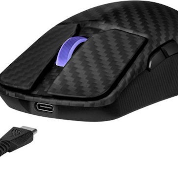 Asus ROG Harpe Ace Extreme Ασύρματο Gaming Ποντίκι 36000 DPI Μαύρο