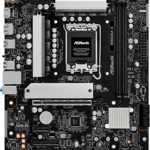 ASRock B860M-X Motherboard Micro ATX με Intel 1851 Socket 90-MXBRX0-A0UAYZ