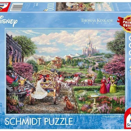 Thomas Kinkade Cinderella Disney G Puzzle 2D 1000pcs