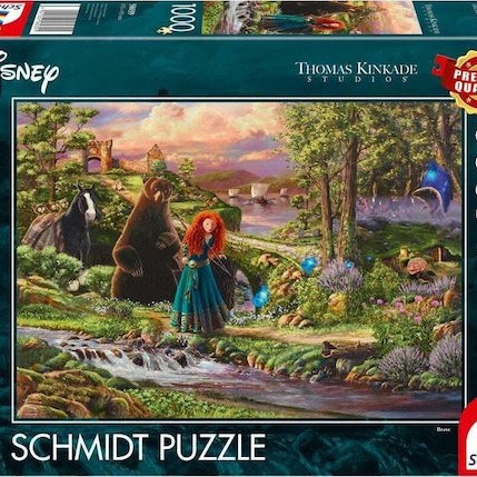 Thomas Kinkade Merida Waleczna G Puzzle 2D 1000pcs