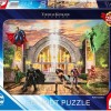 Schmidt Spiele Thomas Kinkade Studios Dc Justice League Hall Justice Puzzle 1000 Pieces