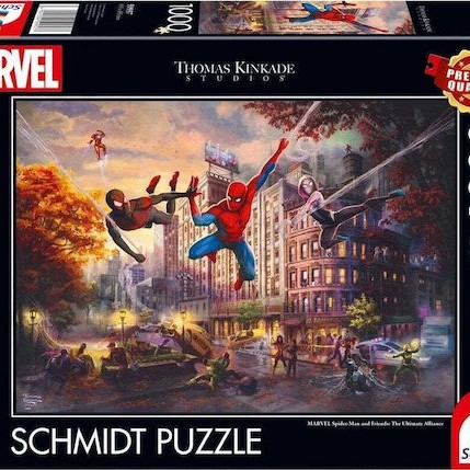 Spider-man Και Φίλοι Puzzle 2D 1000pcs
