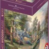 Schmidt Spiele Wooden Puzzle Thomas Kinkade Studios Village By Lake 1000 Pieces