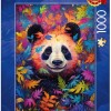 Schmidt Spiele Panda Bear In Rainbow Forest Puzzle 1000 Pieces
