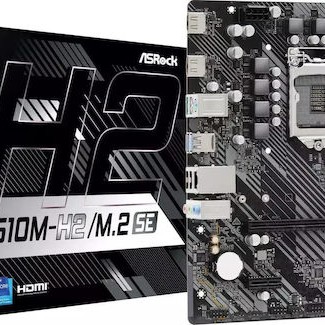 ASRock H510M-H2/M.2 SE Motherboard Micro ATX με Intel 1200 Socket 90-MXBMQ0-A0UAYZ