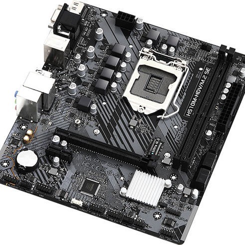 ASRock H510M-HDV/M.2 SE Motherboard Micro ATX με Intel 1200 Socket 90-MXBM00-A0UAYZ
