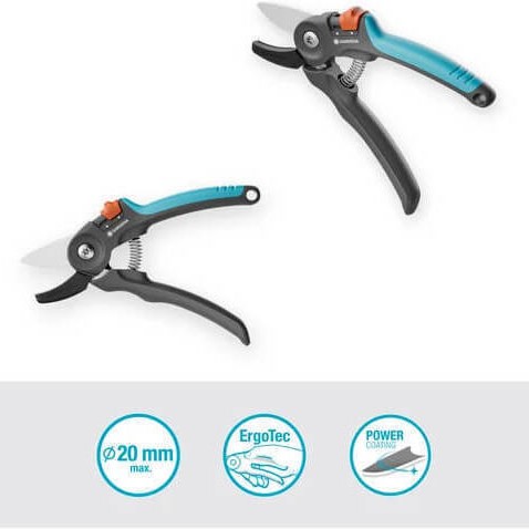 Gardena Premiumcut Ψαλίδι Κλαδέματος με Μέγιστη Διάμετρο Κοπής 20mm