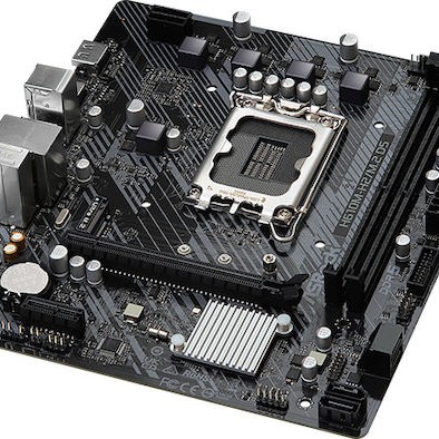 ASRock H610M-H2/M.2 D5 Motherboard Micro ATX με Intel 1700 Socket 90-MXBML0-A0UAYZ