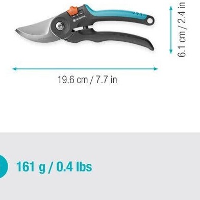 Gardena Ψαλίδι Κλαδέματος με Μέγιστη Διάμετρο Κοπής 24mm