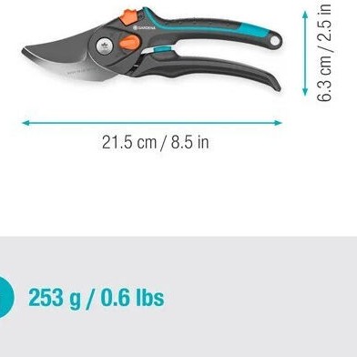 Gardena Premiumcut Pro Ψαλίδι Κλαδέματος με Μέγιστη Διάμετρο Κοπής 24mm