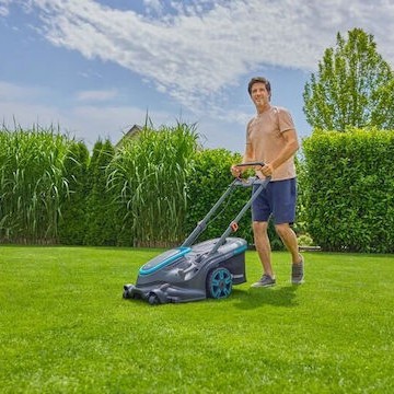 Gardena Powermax Duo 46 36v Μηχανή Γκαζόν Μπαταρίας Solo