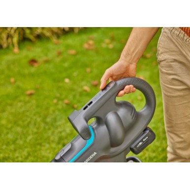 Gardena Φυσητήρας / Απορροφητήρας Χειρός Μπαταρίας 18V Solo με Μέγιστη Ταχύτητα Αέρα 352km/h