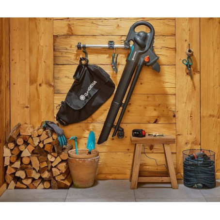 Gardena Φυσητήρας / Απορροφητήρας Χειρός Μπαταρίας 18V Solo με Μέγιστη Ταχύτητα Αέρα 352km/h