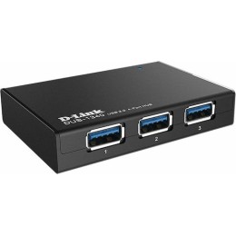D-Link USB 3.0 Hub 4 Θυρών με σύνδεση USB-A και Εξωτερική Παροχή Ρεύματος