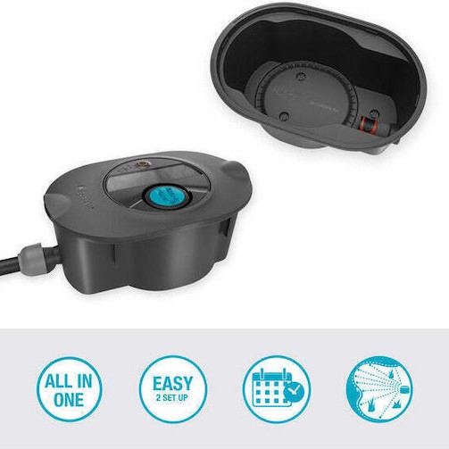 Gardena Προγραμματιστής Ποτίσματος Μπαταρίας 1 Εξόδου