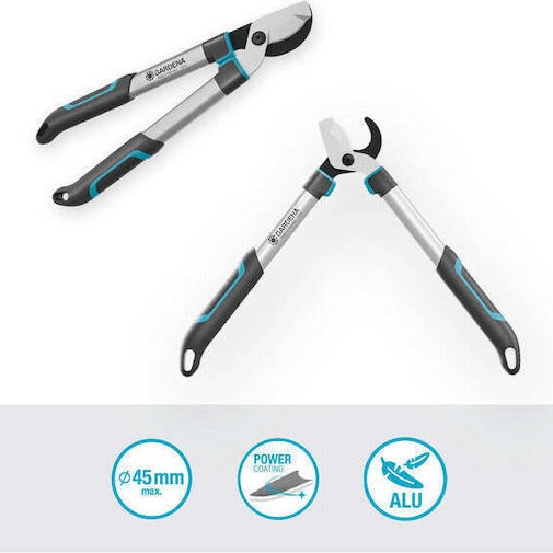 Gardena Astschere Easycut S 50cm Γκρι Τυρκουάζ