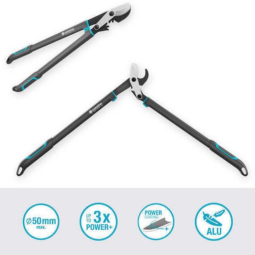 Gardena Astschere Energycut Pro L 75cm Γκρι Τυρκουάζ