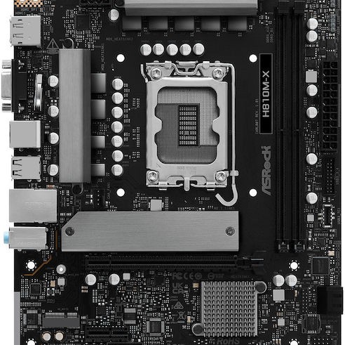 ASRock H810M-X WiFi Motherboard Micro ATX με Intel 1851 Socket 90-MXBS6-A0UAYZ