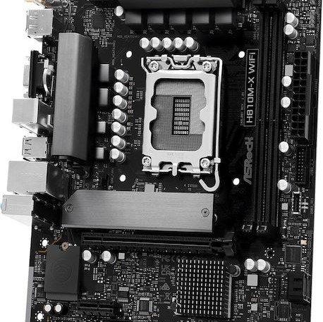 ASRock H810M-X WiFi Motherboard Micro ATX με Intel 1851 Socket 90-MXBS6-A0UAYZ