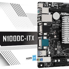 ASRock N100DC-ITX Motherboard Mini ITX με Intel Socket 90-MXBLM0-A0UAYZ