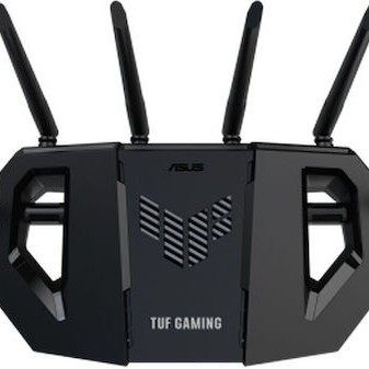 Asus TUF Gaming BE6500 Ασύρματο Router Wi‑Fi 7 με 4 Θύρες Ethernet