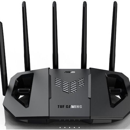 Asus TUF Gaming BE6500 Ασύρματο Router Wi‑Fi 7 με 4 Θύρες Ethernet